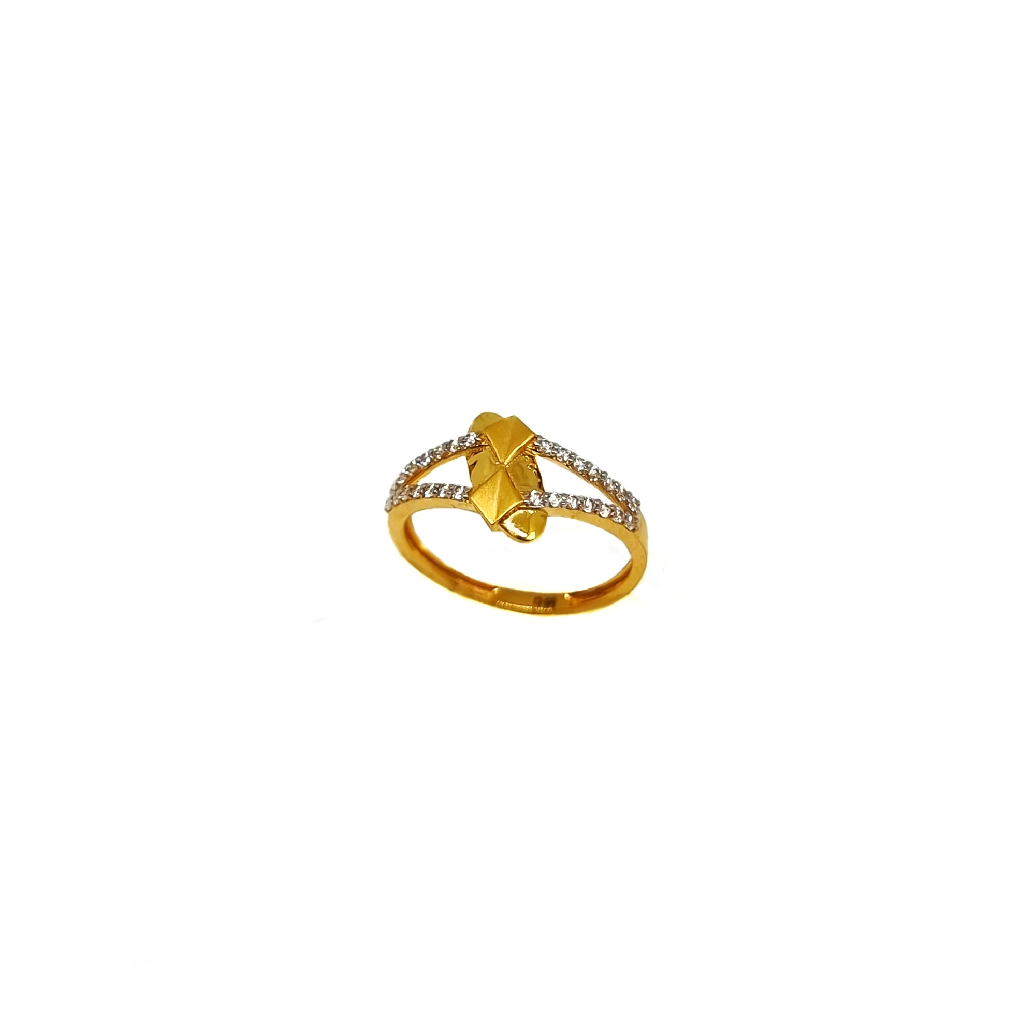 Fancy Ladies Ring In 22K Gold MGA -...