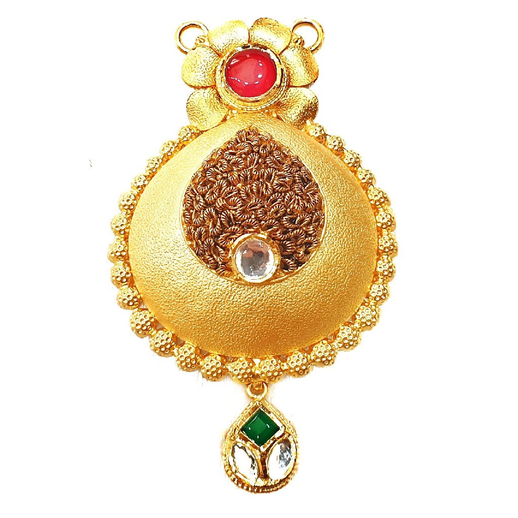 22k Gold Antique Designer Mangalsut...