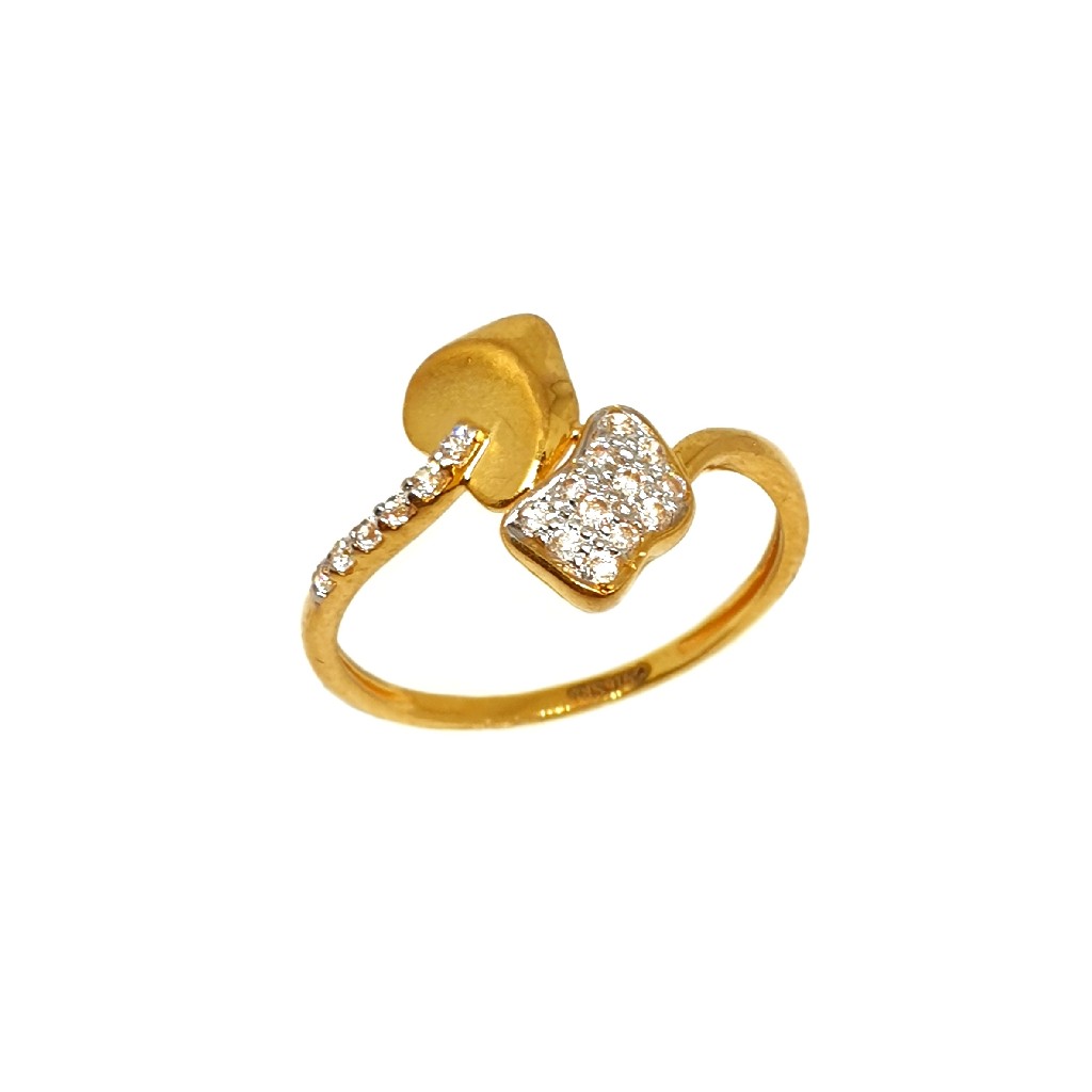 22K Gold Modern Ring MGA - LRG1096