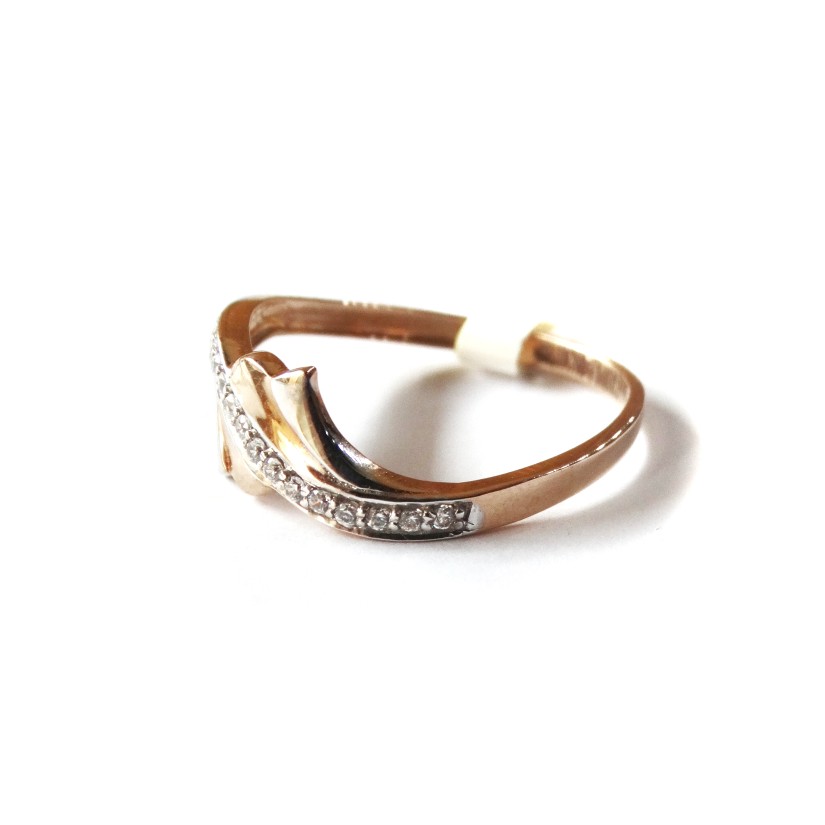 18k rose gold fancy ring mga - rgr0...