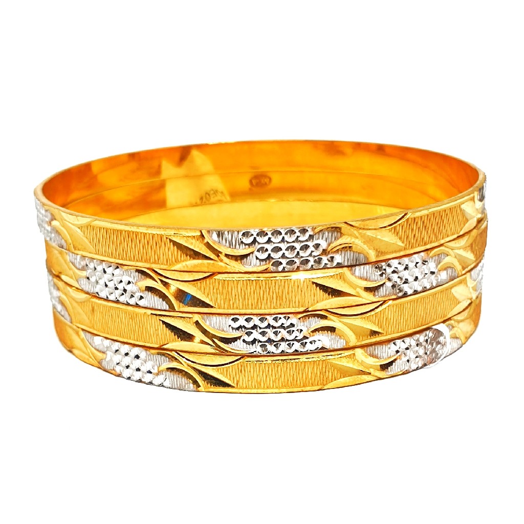 1 gram gold forming bangles mga - b...