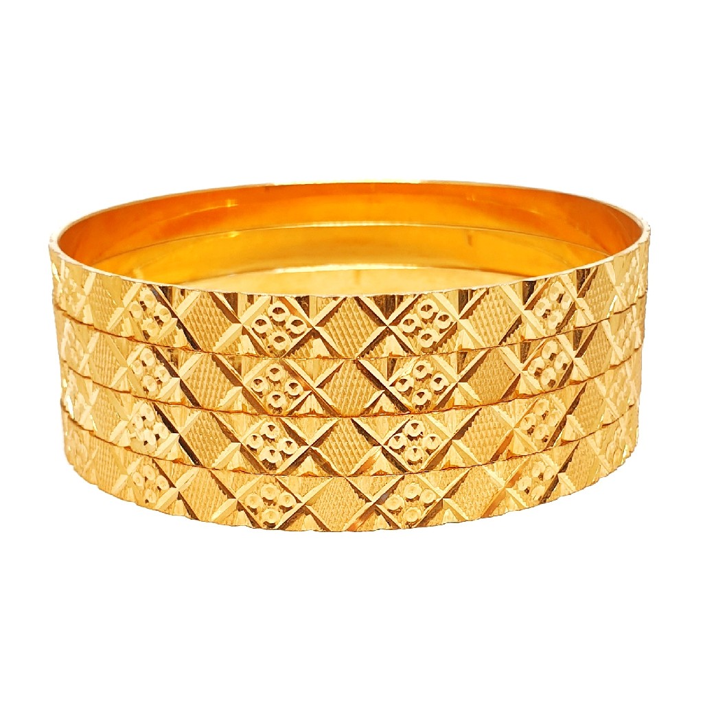 1 gram gold plated plain bangles mg...