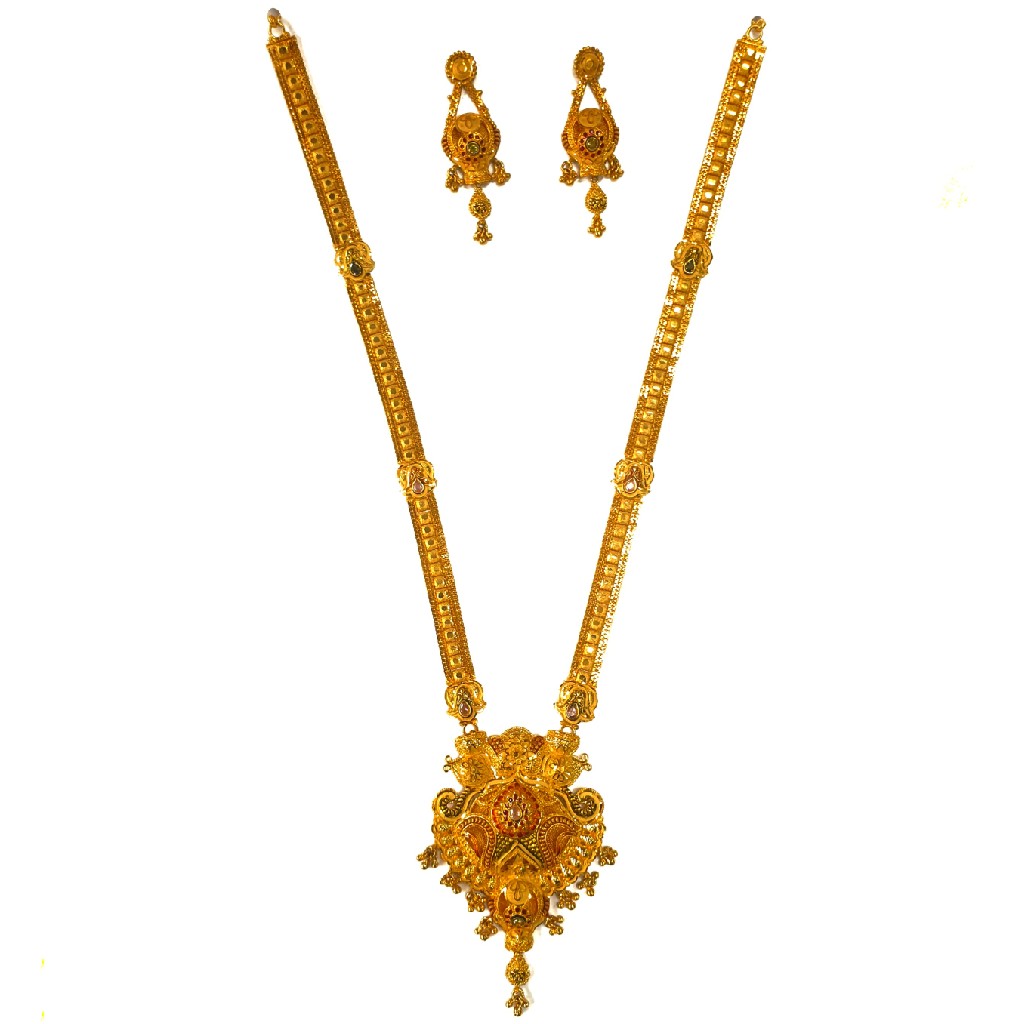 One gram gold forming necklace set...