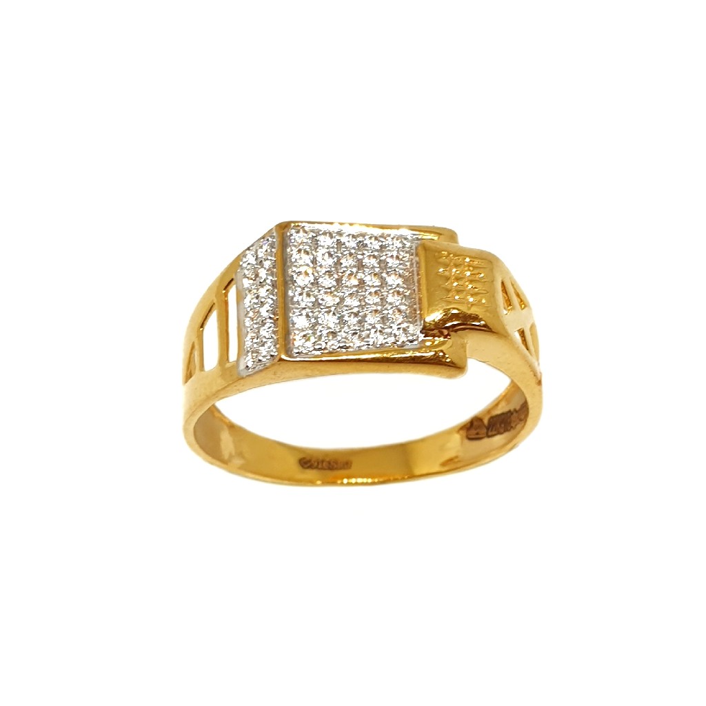 22K Gold CZ Diamond Ring MGA - GRG0...