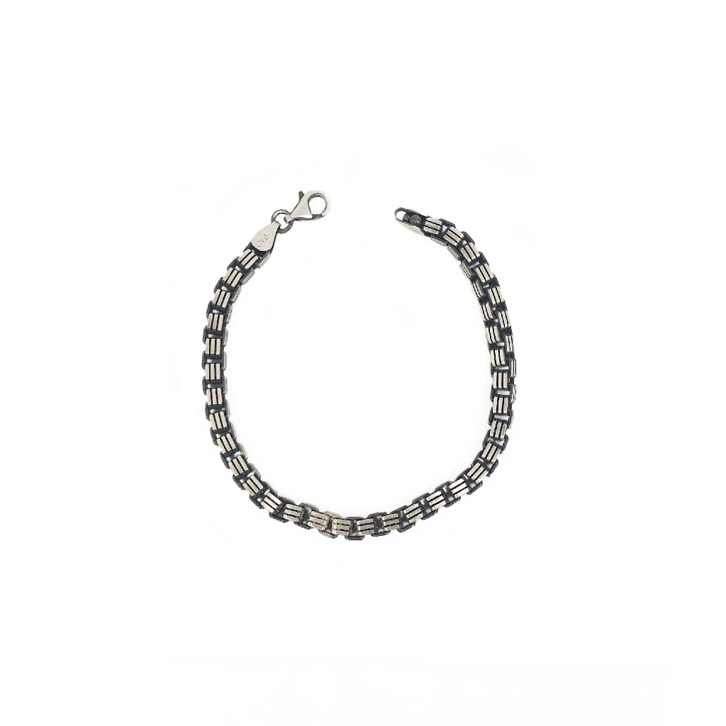 Oxidised Bracelet In 925 Sterling S...