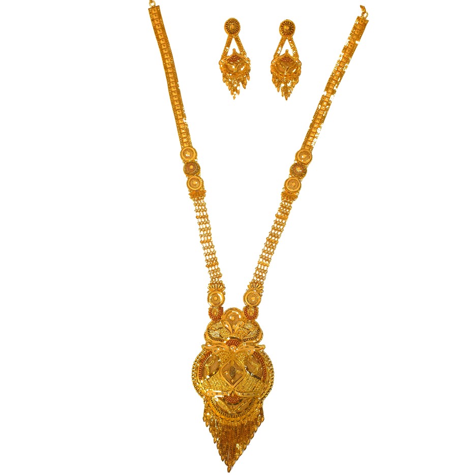 1 gram gold forming necklace set mg...