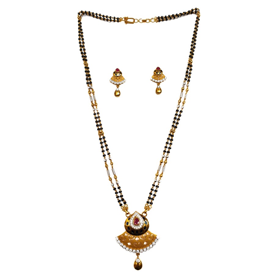 1 gram gold plated mangalsutra mga...