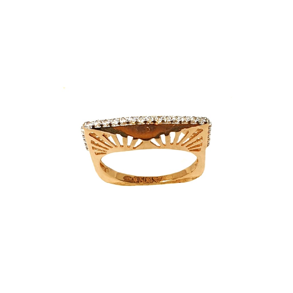 18K Rose Gold Modern Ring MGA - LRG...