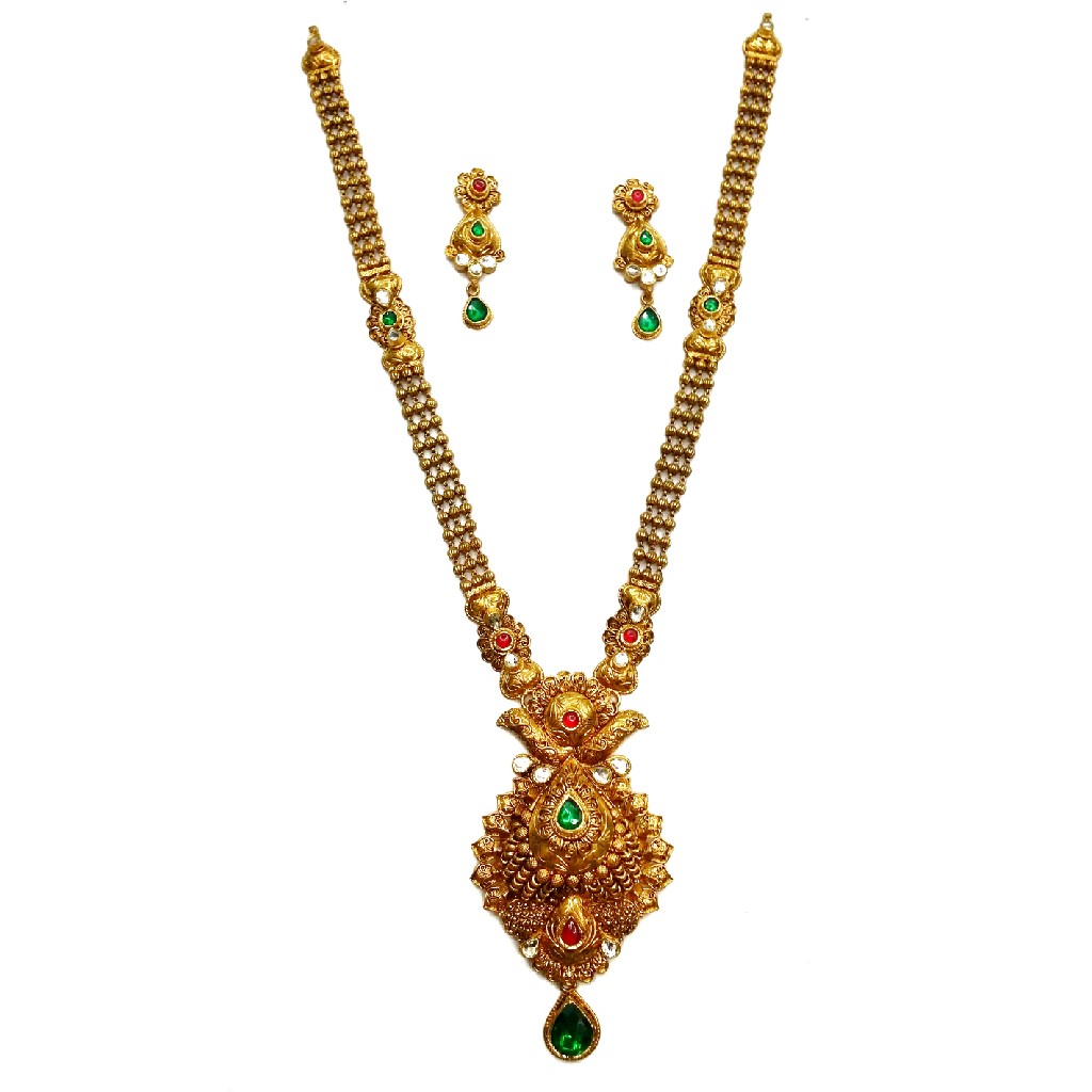 22k Gold Antique Designer Nakashi N...