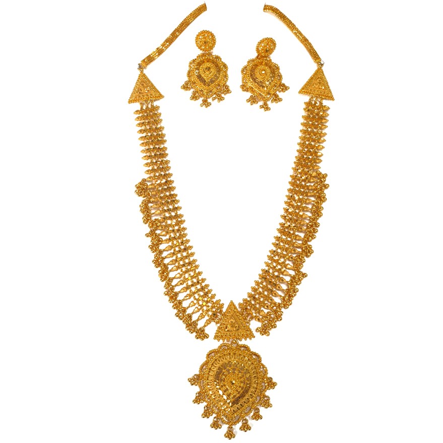 1 gram gold forming necklace set mg...