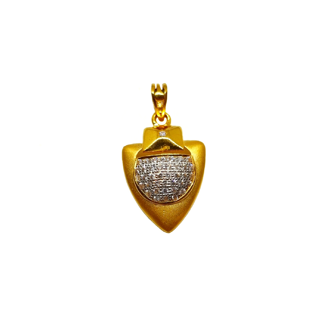 22k gold designer gents pendant mga...