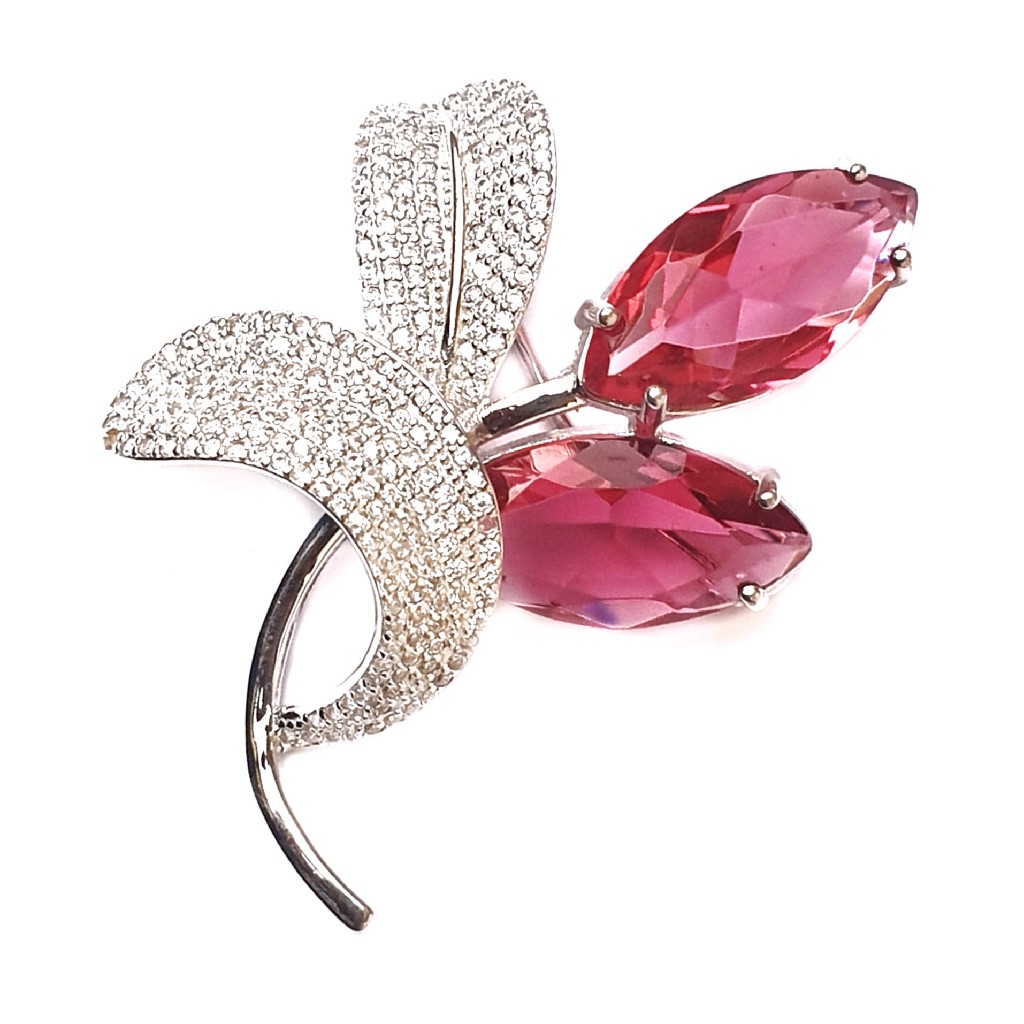 925 Sterling Silver Fancy Brooch MG...