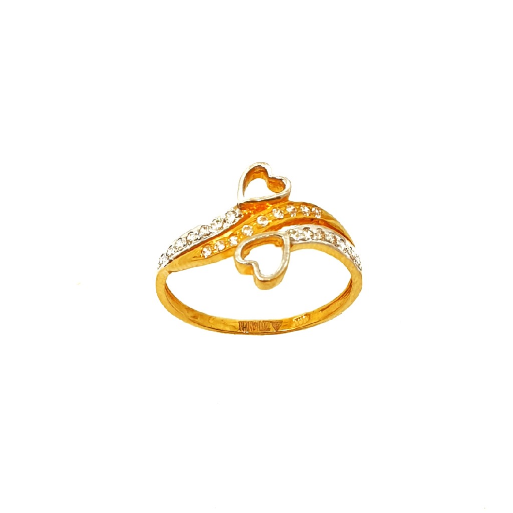 22K Gold Heart Shape Ring MGA - LRG...