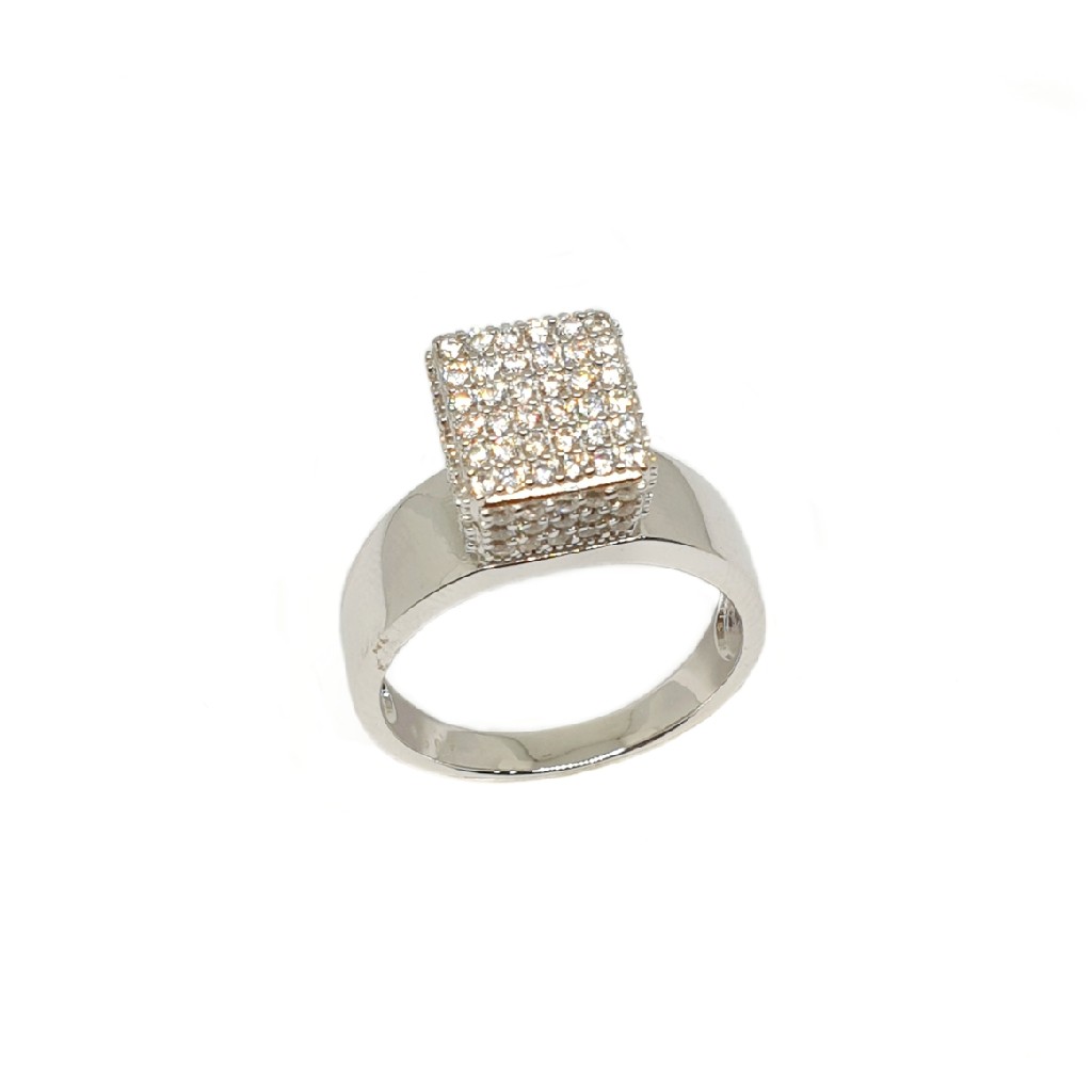 925 Sterling Silver Square Shaped D...