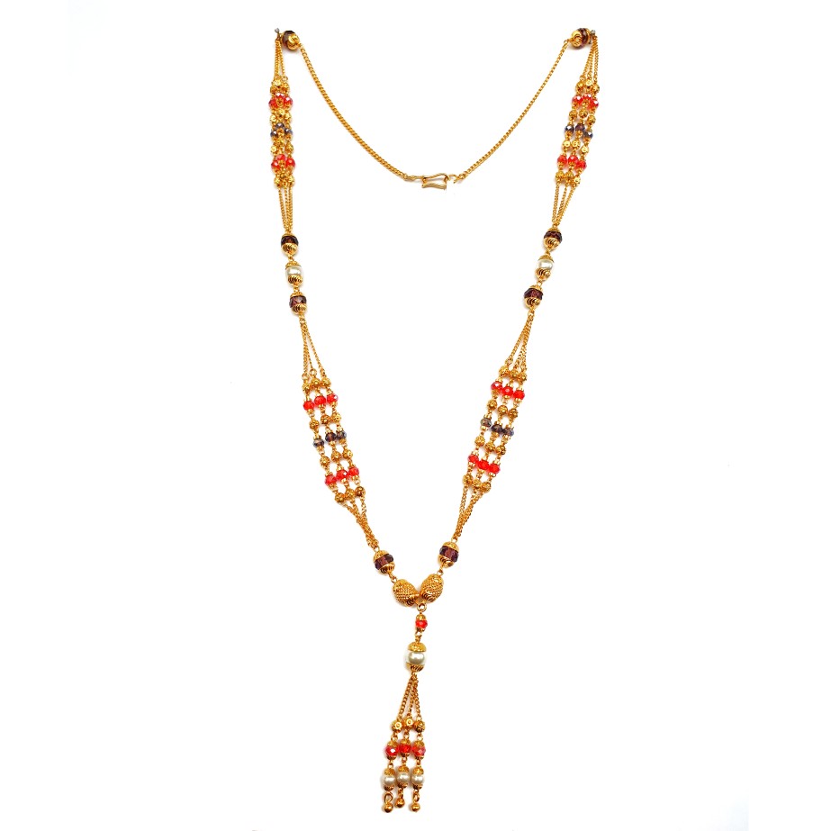 1 gram gold forming vertical mala m...